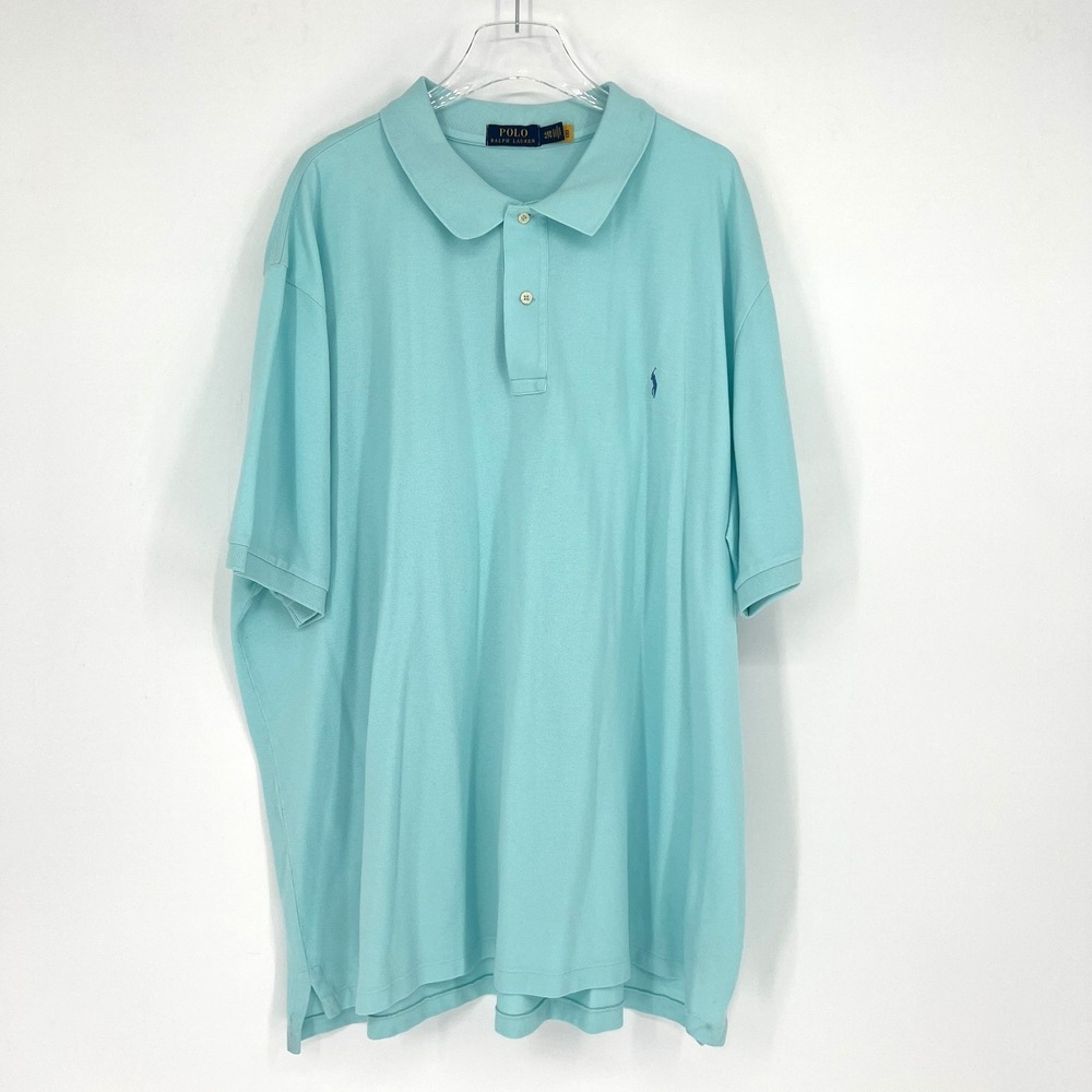 Ralph Lauren Polo Mens 4XB Light Blue Shirt‎ Preppy Classic Ivy League